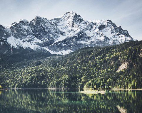 Inspiration : Eibsee, Bayern, Allemagne