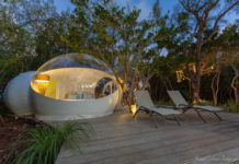Inspiration : Bubble Lodge: une retraite chic pour observer les étoiles sur les …