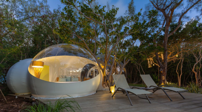 Inspiration : Bubble Lodge: une retraite chic pour observer les étoiles sur les …