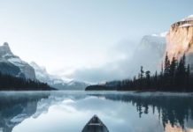 Inspiration : Spirit Island, lac Maligne, Jasper, Canada