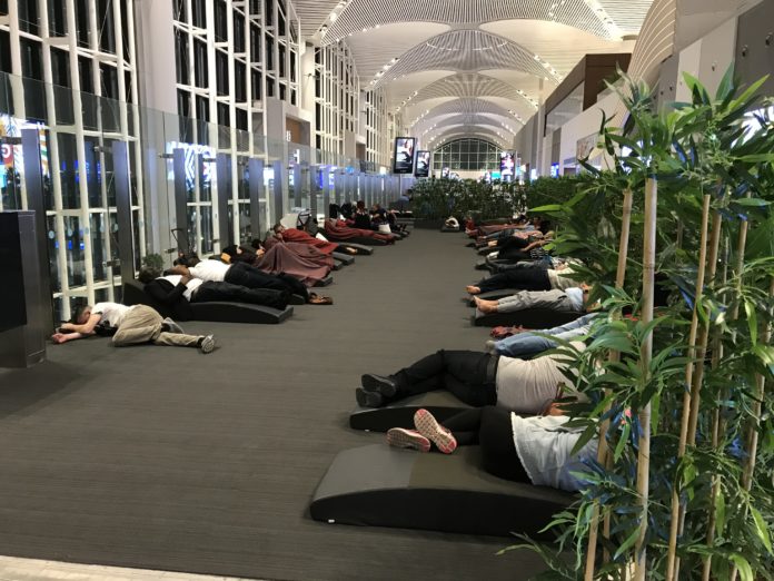 Can I sleep in Athens airport?