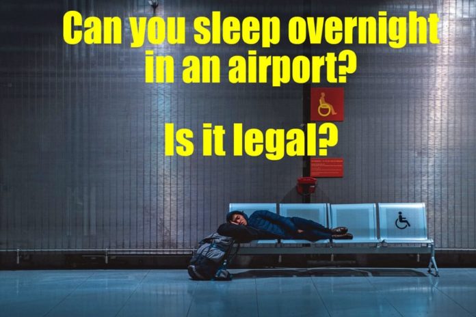 Can I sleep in Frankfurt Airport overnight?
