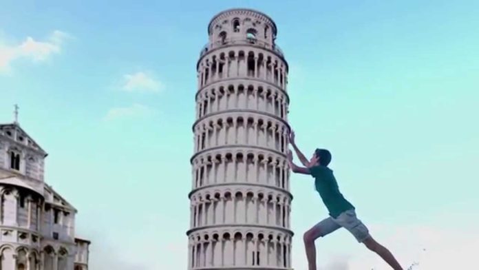 Did the Leaning Tower of Pisa fall down 2021?