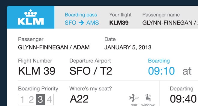 Do I have to print boarding pass KLM?