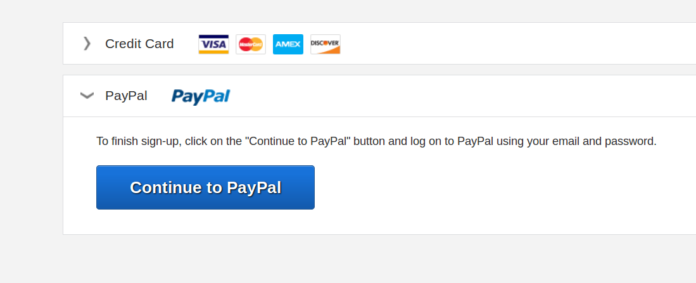 Does Expedia take PayPal credit?