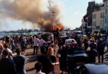 How did the Brighton Pier burn down? How did the Brighton Pier burn down?
