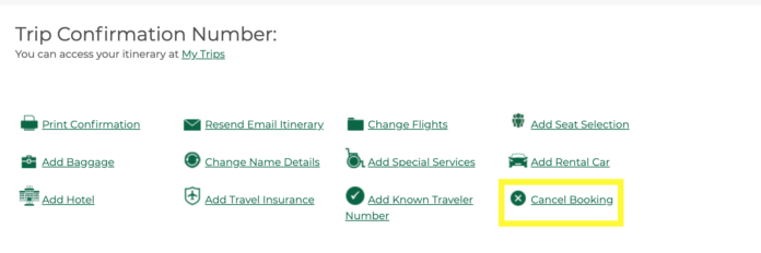 How do I cancel my flight without penalty?