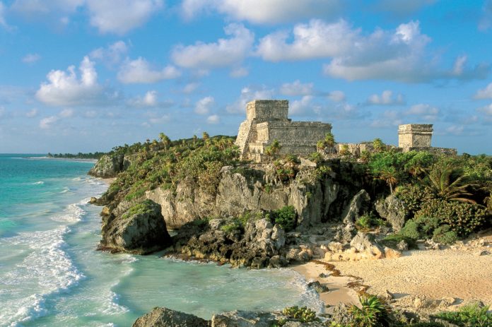 How do I get from Cancun to Tulum by bus?