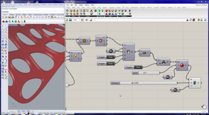 How does rhino show line thickness? How does rhino show line thickness?
