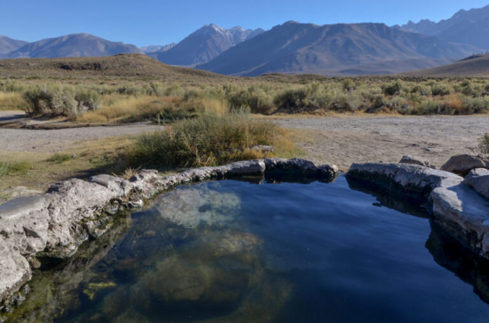How long can you soak in hot spring?