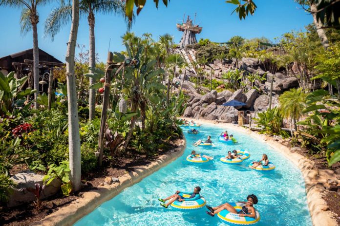 How long is Schlitterbahn lazy river?