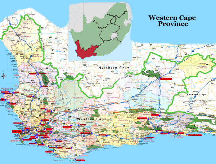 In which province is the Cape West Coast Biosphere Reserve?