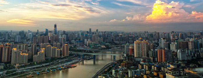 Is Chongqing bigger than Chengdu?