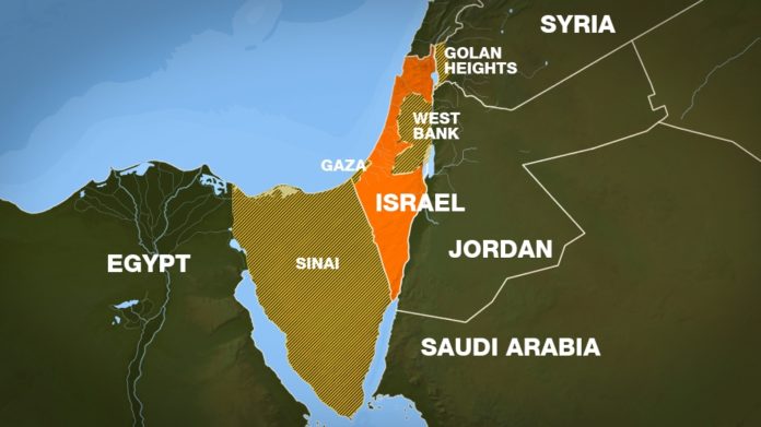 Is Golan Heights part of Palestine?