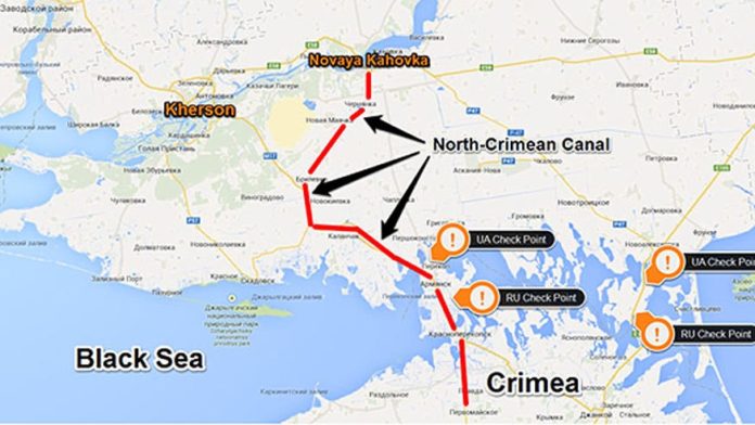 Is Kherson part of Crimea?
