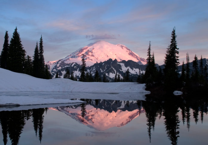 Is Mt Rainier in Olympic National Park?