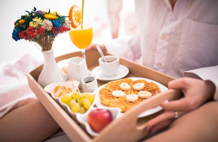 Is food included in a bed and breakfast?