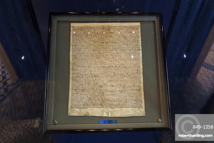 Is the Magna Carta in Salisbury Cathedral?