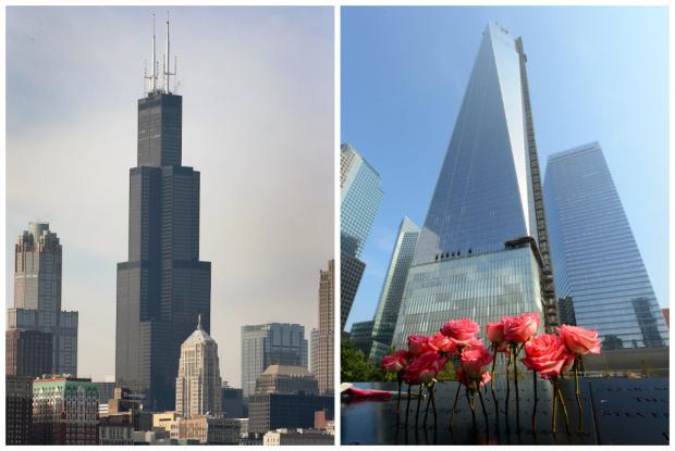 Is the Willis Tower taller than the Empire State Building?