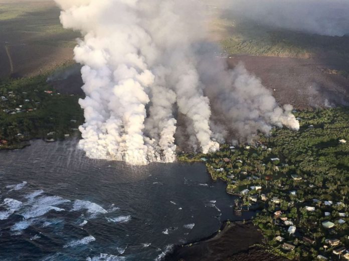 Is there any lava flowing on the Big Island now?