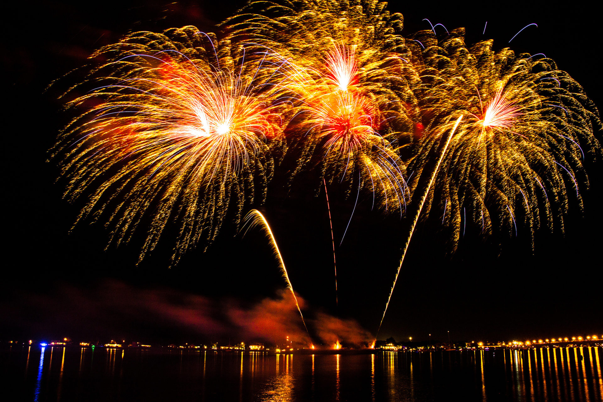 Is there fireworks in Pismo Beach? Portail des chambres