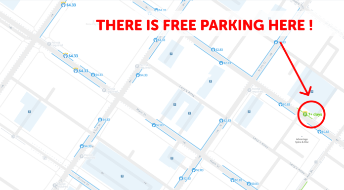 Is there free street parking in Hollywood? Is there free street parking in Hollywood?