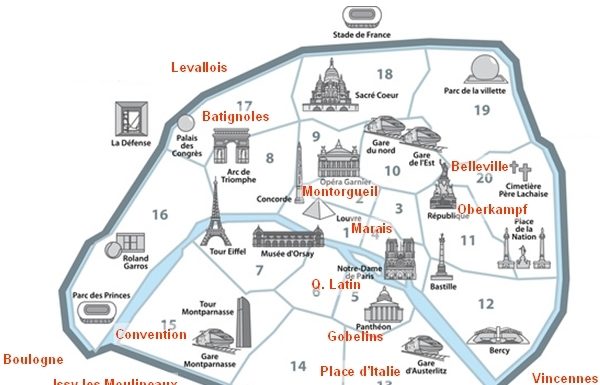 Quel arrondissement de Paris à eviter ? Quel arrondissement de Paris à eviter ?