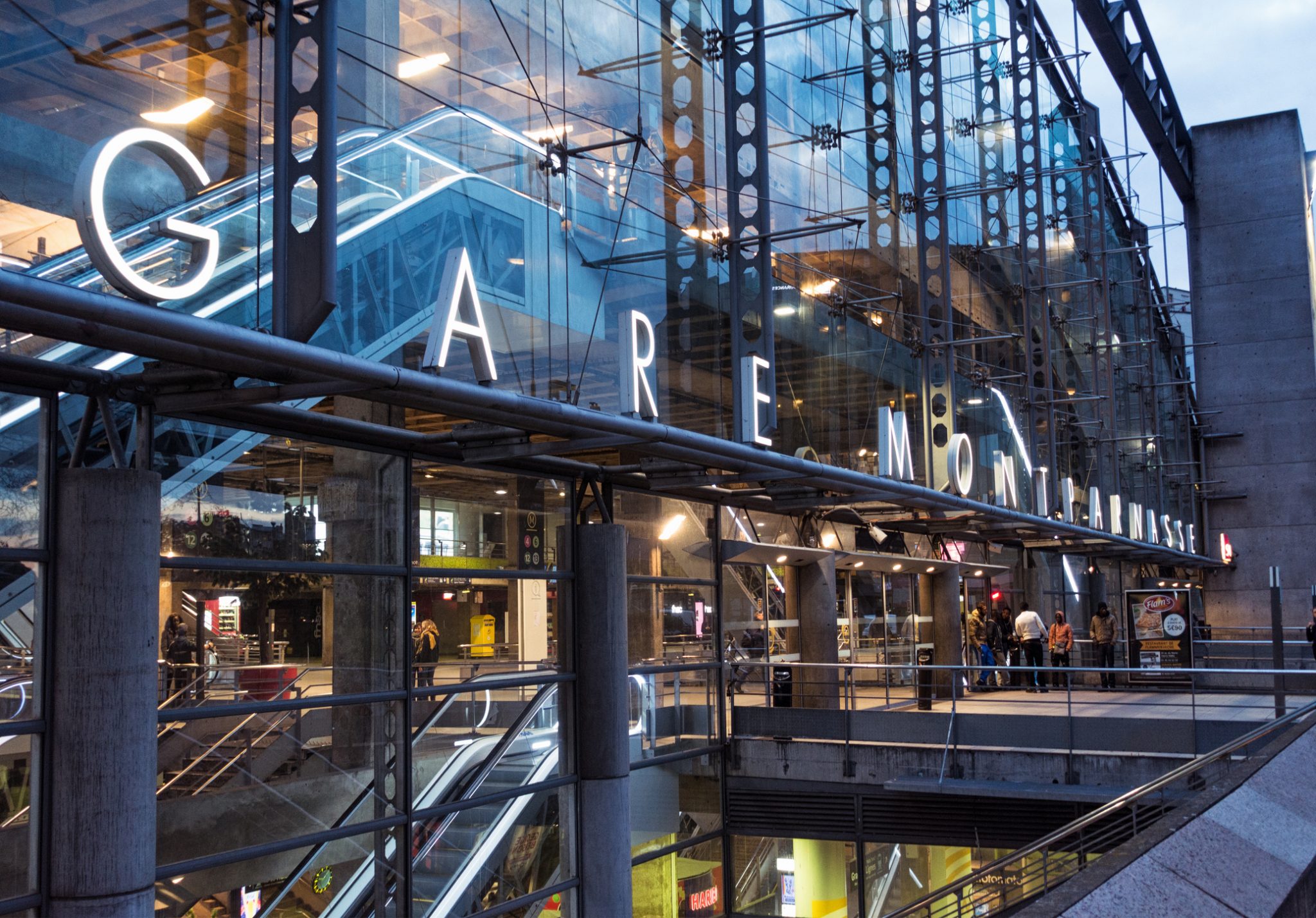 Quel Hall Gare Montparnasse OUIGO Dhiefa Portail Des Chambres 