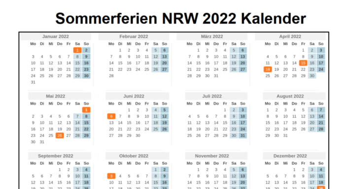 Wann sind die nächsten Ferien in NRW 2022? Wann sind die nächsten Ferien in NRW 2022?