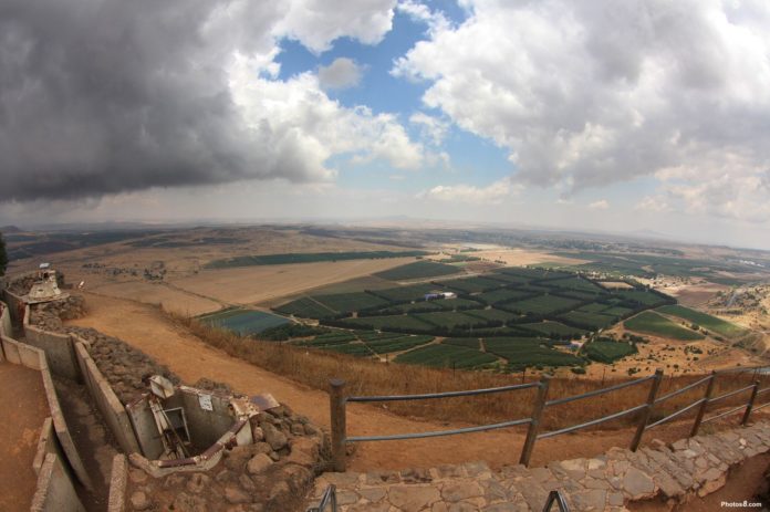 Was the Golan Heights part of Mandatory Palestine?
