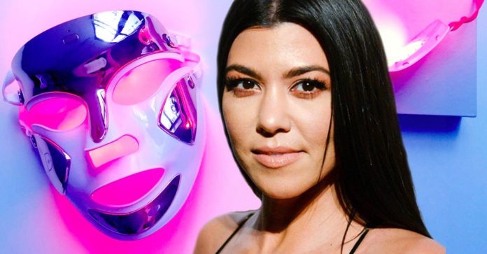 What LED mask does Kourtney Kardashian use?