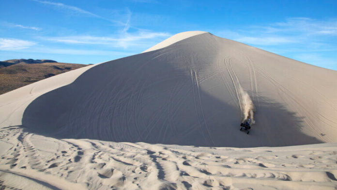 What are sand dunes?