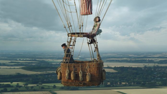 What can you see when you in a hot air balloon?