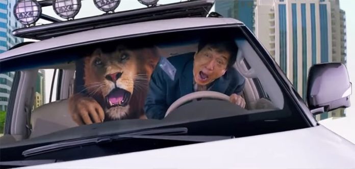 What car does Jackie Chan drive?