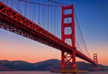 What direction does the Golden Gate Bridge Run? What direction does the Golden Gate Bridge Run?