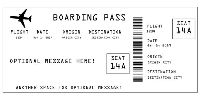 What do you need to print boarding pass airport?