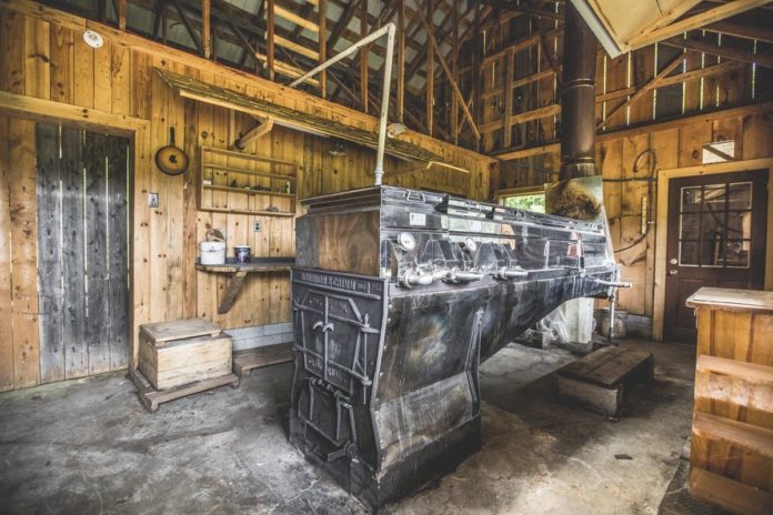 What is a traditional sugar shack experience?