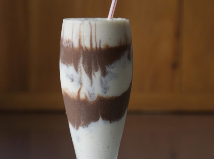 What is the black and white shake from Shake Shack?