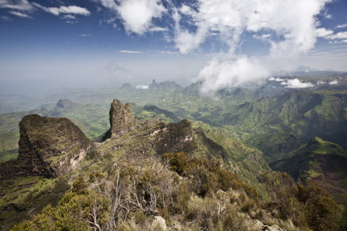 What is the oldest national park in Ethiopia?