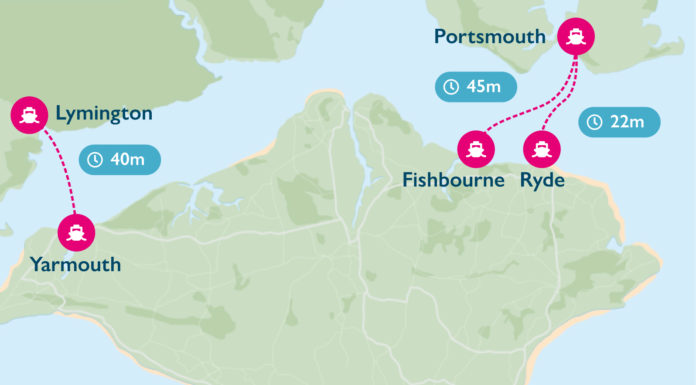 What is the quickest ferry crossing to Isle of Wight? What is the quickest ferry crossing to Isle of Wight?