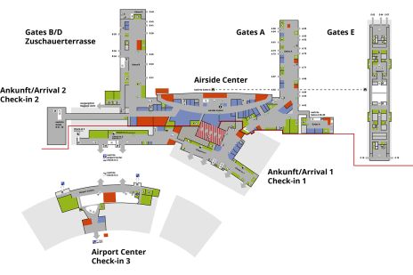 What is the train station at Zurich airport called?