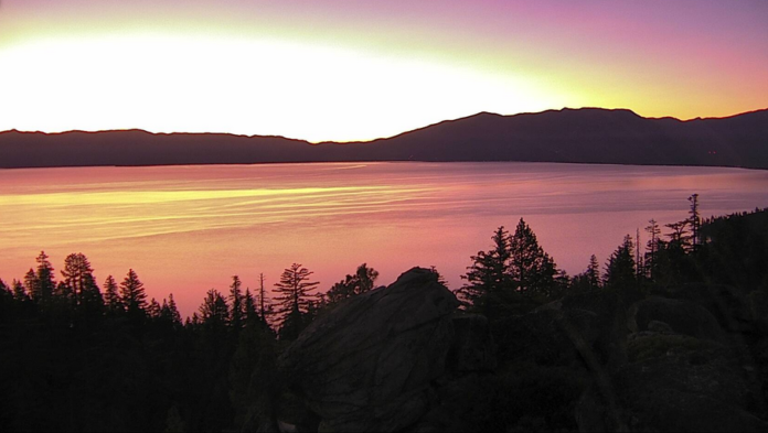 What part of Lake Tahoe is the clearest?