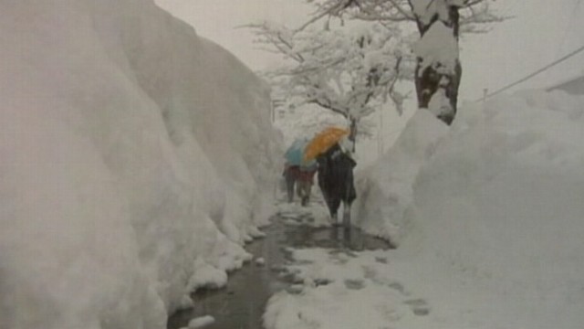 Where in Romania gets most snow?