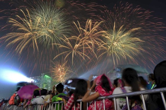 Where is New Years Eve celebrated in Thailand?