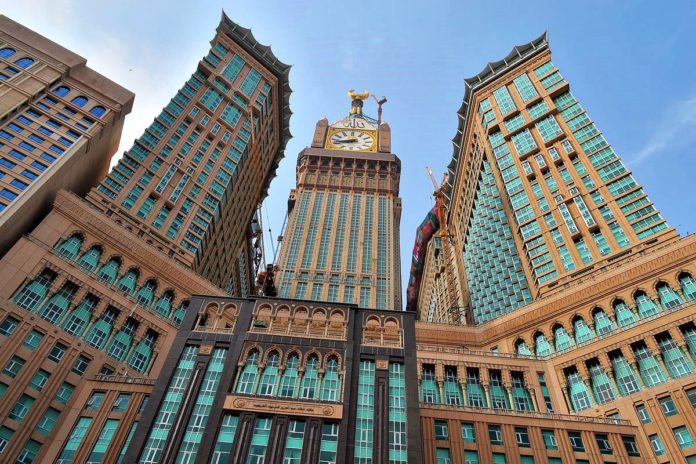 Where is the Abraj Al Bait Towers?
