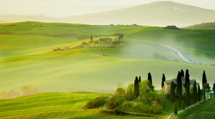Where is the Tuscan countryside? Where is the Tuscan countryside?