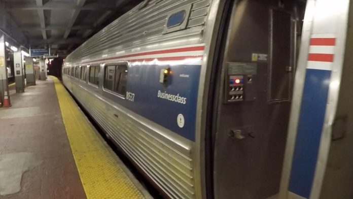 Which car is business class on Amtrak Northeast Regional?