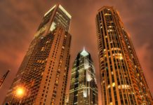 Which city has the most brick buildings? Which city has the most brick buildings?