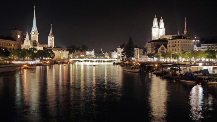 Which city is closest to Zurich?