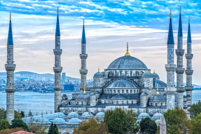 Who built Sultan Ahmed Mosque?
